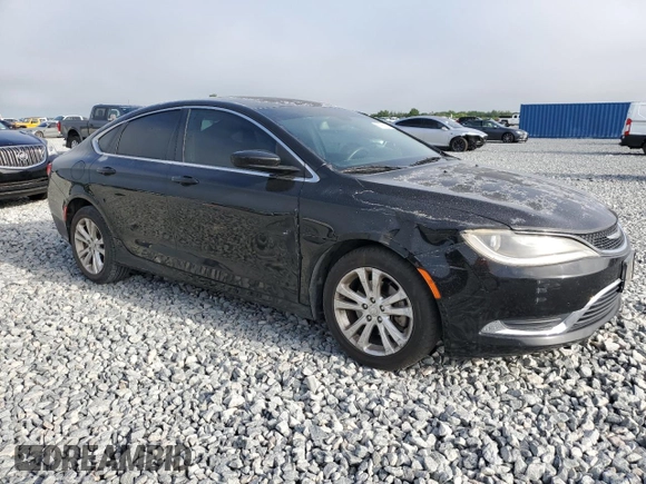 2015 Chrysler 200 Limited with VIN 1C3CCCAB9FN697691, listed as a Copart auction lot 51967435 with 138,964 mi miles and Salvage Title. Bid and sale history available at DreamBid. Image 4.