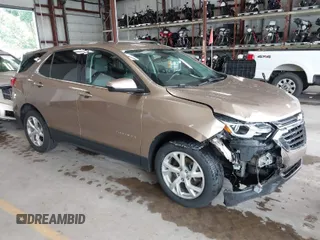 2018 Chevrolet Equinox LT with VIN 2GNAXTEX4J6221219, listed as a IAAI auction lot 39992944 with 92,743 mi miles. Bid and sale history available at carsss.com. Image 1.