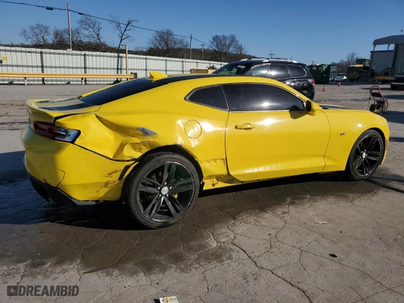 2018 Chevrolet Camaro 1LT with VIN 1G1FB1RX9J0106922, listed as a Copart auction lot 48881855 with 70,191 mi miles and Salvage Title. Bid and sale history available at carsss.com. Image 3.