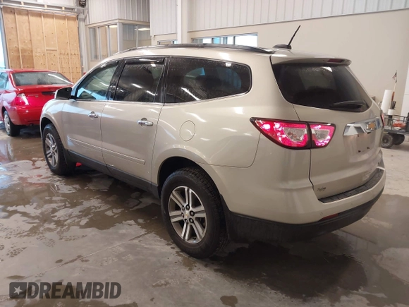 2016 Chevrolet Traverse LT with VIN 1GNKRGKD4GJ158408, listed as a IAAI auction lot 41951343 with 58,368 mi miles. Bid and sale history available at carsss.com. Image 3.