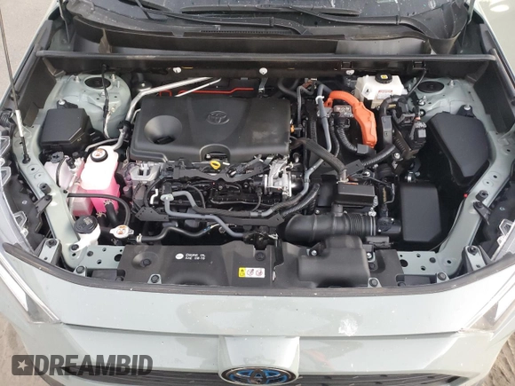2021 Toyota RAV4 Hybrid XLE with VIN JTMRWRFV5MD136071, listed as a Copart auction lot 76898674 with 33,973 mi miles and Salvage Title. Bid and sale history available at carsss.com. Image 12.