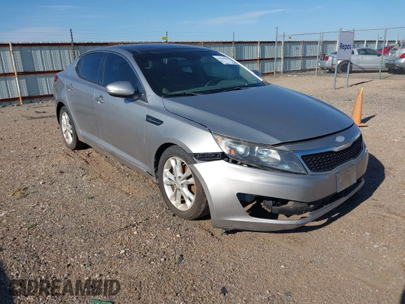 2013 Kia Optima EX with VIN 5XXGN4A76DG096109, listed as a IAAI auction lot 42509049 with 168,270 mi miles and . Bid and sale history available at DreamBid. Image 1.