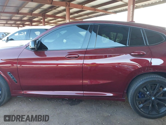 2024 BMW X4 M40i with VIN 5UX43DT0XR9U23493, listed as a IAAI auction lot 41444996 with 10,619 mi miles. Bid and sale history available at carsss.com. Image 15.