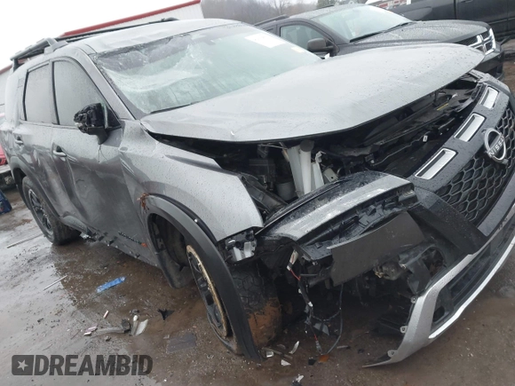 2023 Nissan Pathfinder Rock Creek with VIN 5N1DR3BD8PC275189, listed as a IAAI auction lot 41039839 with 50,058 mi miles and . Bid and sale history available at DreamBid. Image 11.