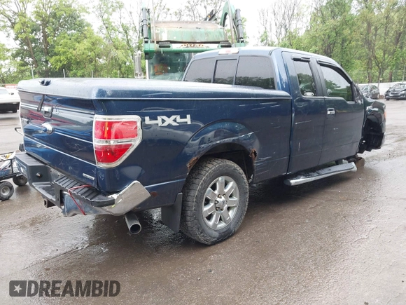 2013 Ford F-150 XL with VIN 1FTFX1EFXDFB89719, listed as a IAAI auction lot 42310707 with 142,977 mi miles and . Bid and sale history available at DreamBid. Image 4.