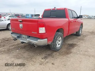 2020 Ram 1500 Big Horn with VIN 1C6SRFBT0LN281594, listed as a IAAI auction lot 42050933 with 146,028 mi miles. Bid and sale history available at carsss.com. Image 4.