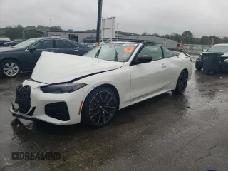 2023 BMW 4 Series M440i xDrive with VIN WBA63AT0XPCL70994, listed as a Copart auction lot 73236094 with 0 mi miles and Salvage Title. Bid and sale history available at carsss.com. Image 1.