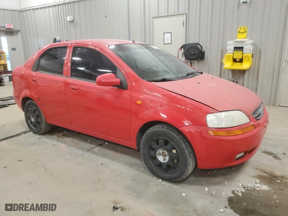 2004 Chevrolet Aveo LS with VIN KL1TJ52614B258568, listed as a Copart auction lot 84412874 with 150,051 mi miles and Clean Title. Bid and sale history available at carsss.com. Image 4.