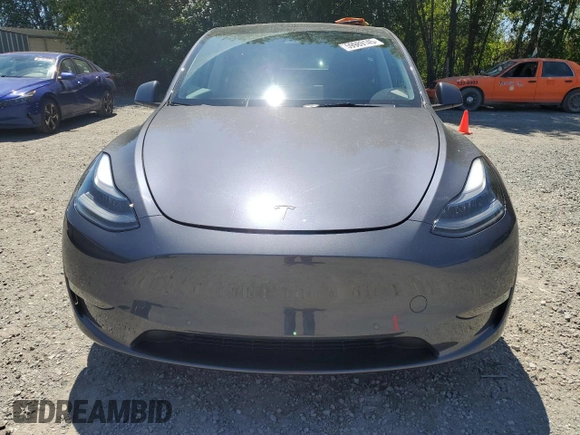 2022 Tesla Model Y Performance with VIN 7SAYGDEF3NF384161, listed as a Copart auction lot 59989145 with 12,731 mi miles and Salvage title. Bid and sale history available at DreamBid. Image 5.