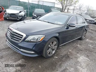 2020 Mercedes-Benz S with VIN WDDUG8GB3LA517882, listed as a IAAI auction lot 42008677 with 93,525 mi miles. Bid and sale history available at carsss.com. Image 2.