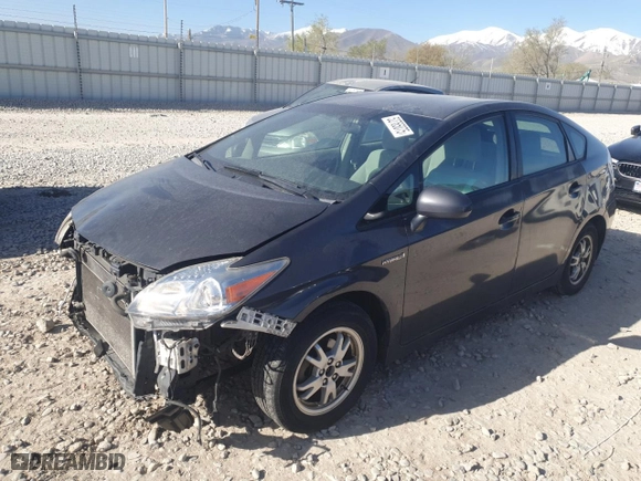 2011 Toyota Prius I with VIN JTDKN3DU0B0260118, listed as a Copart auction lot 52765075 with 246,557 mi miles and Salvage Title. Bid and sale history available at carsss.com. Image 1.