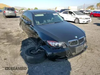 2007 BMW 3 Series 328i with VIN WBAVC53537FZ74075, listed as a Copart auction lot 52943835 with 107,117 mi miles and Salvage Title. Bid and sale history available at carsss.com. Image 11.