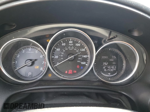 2015 Mazda CX-5 Sport with VIN JM3KE4BE3F0433211, listed as a Copart auction lot 62718415 with 161,430 mi miles and Clean title. Bid and sale history available at DreamBid. Image 9.
