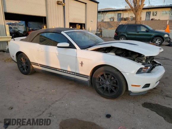2011 Ford Mustang V6 with VIN 1ZVBP8EM1B5125798, listed as a Copart auction lot 41537645 with 71,635 mi miles and Salvage Title. Bid and sale history available at carsss.com. Image 4.