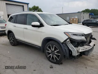 2019 Honda Pilot Touring 7-Passenger with VIN 5FNYF6H67KB005312, listed as a Copart auction lot 58785895 with 138,937 mi miles and Salvage title. Bid and sale history available at DreamBid. Image 4.