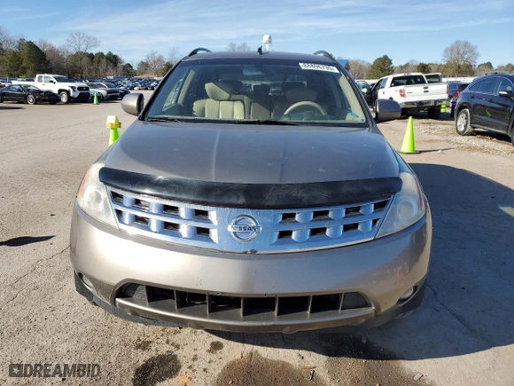 2003 Nissan Murano SL with VIN JN8AZ08W23W223231, listed as a Copart auction lot 88896735 with 142,580 mi miles and Salvage Title. Bid and sale history available at carsss.com. Image 5.