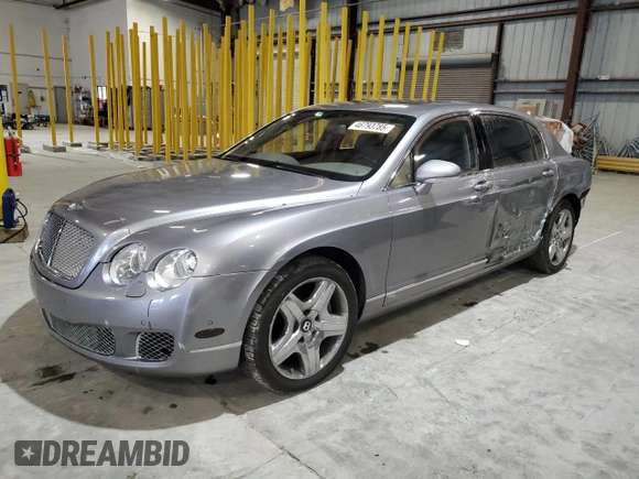 2006 Bentley Flying Spur with VIN SCBBR53W06C034462, listed as a Copart auction lot 46793785 with 25,352 mi miles and Salvage Title. Bid and sale history available at DreamBid. Image 1.