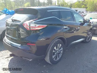 2015 Nissan Murano SL with VIN 5N1AZ2MH6FN204007, listed as a IAAI auction lot 41994301 with 198,671 mi miles. Bid and sale history available at carsss.com. Image 4.