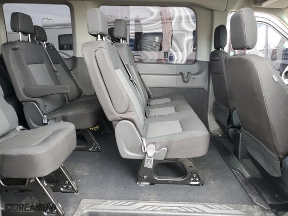 2023 Ford Transit Passenger Wagon XL with VIN 1FBVU5XG5PKA67416, listed as a Copart auction lot 49500595 with NaN miles and Salvage Title. Bid and sale history available at carsss.com. Image 10.