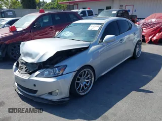 2006 Lexus IS 350 with VIN JTHBE262X65001939, listed as a IAAI auction lot 42454686 with 186,536 mi miles and . Bid and sale history available at DreamBid. Image 2.