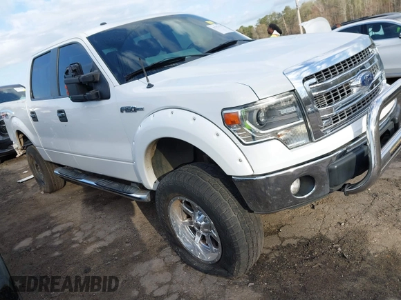 2013 Ford F-150 XL with VIN 1FTFW1EFXDFD00367, listed as a IAAI auction lot 41791175 with 165,150 mi miles and . Bid and sale history available at DreamBid. Image 1.