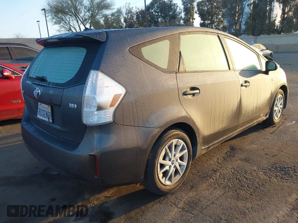 2014 Toyota Prius Two with VIN JTDZN3EU1E3325560, listed as a IAAI auction lot 41696494 with 113,620 mi miles and . Bid and sale history available at DreamBid. Image 4.