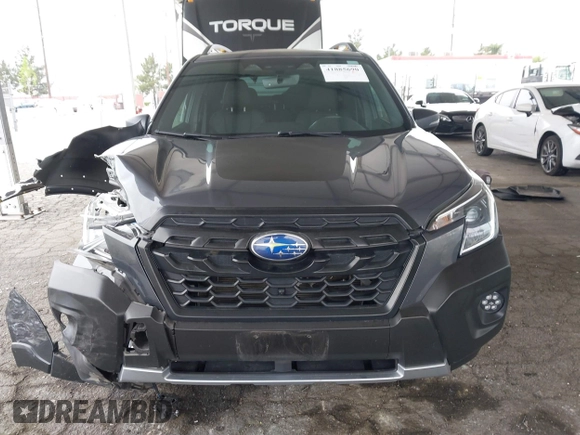 2023 Subaru Forester Wilderness with VIN JF2SKAMC4PH412075, listed as a IAAI auction lot 41885690 with 29,935 mi miles and . Bid and sale history available at DreamBid. Image 12.