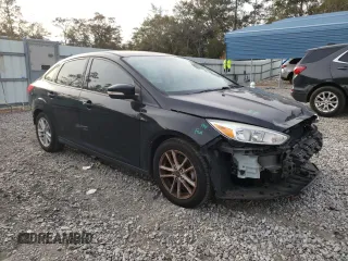 2017 Ford Focus SE with VIN 1FADP3F26HL221366, listed as a Copart auction lot 83308964 with 100,395 mi miles and Salvage Title. Bid and sale history available at carsss.com. Image 4.