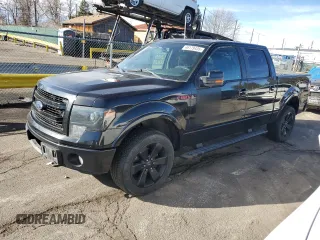 2013 Ford F-150 XL with VIN 1FTFW1ET2DFC10717, listed as a Copart auction lot 46179435 with 175,007 mi miles and Salvage Title. Bid and sale history available at carsss.com. Image 1.