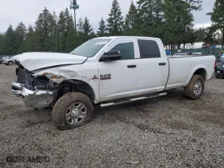 2016 Ram 2500 Tradesman with VIN 3C6UR5HL9GG186332, listed as a Copart auction lot 82211754 with 132,872 mi miles and Salvage Title. Bid and sale history available at carsss.com. Image 1.