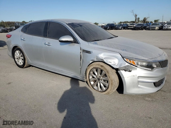 2018 Kia Optima EX with VIN 5XXGU4L33JG238375, listed as a Copart auction lot 83445984 with 104,868 mi miles and Non Repairable. Bid and sale history available at carsss.com. Image 4.