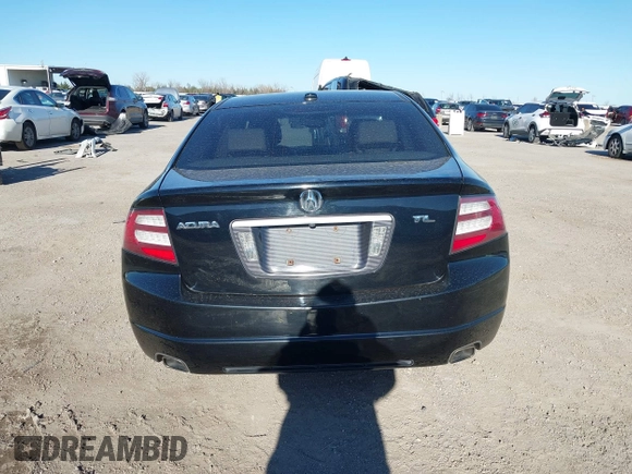 2008 Acura TL with VIN 19UUA66238A026254, listed as a IAAI auction lot 41718348 with 1 mi miles. Bid and sale history available at carsss.com. Image 16.