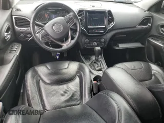 2019 Jeep Cherokee Limited with VIN 1C4PJLDB0KD438585, listed as a Copart auction lot 59818835 with 117,809 mi miles and Salvage title. Bid and sale history available at DreamBid. Image 8.