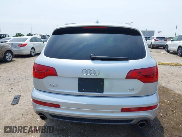 2010 Audi Q7 with VIN WA1DVAFEXAD003424, listed as a IAAI auction lot 42282789 with 131,459 mi miles and . Bid and sale history available at DreamBid. Image 16.