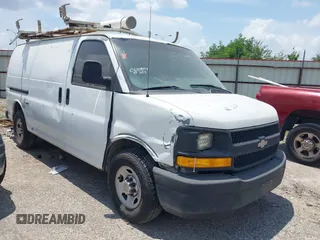 2011 Chevrolet Express Cargo z VIN 1GCWGFCA1B1109920, wystawiony jako IAAI lot #41852716 z przebiegiem 274 364 mil mil oraz . Historia ofert i sprzedaży dostępna na DreamBid. Obrazek 1.