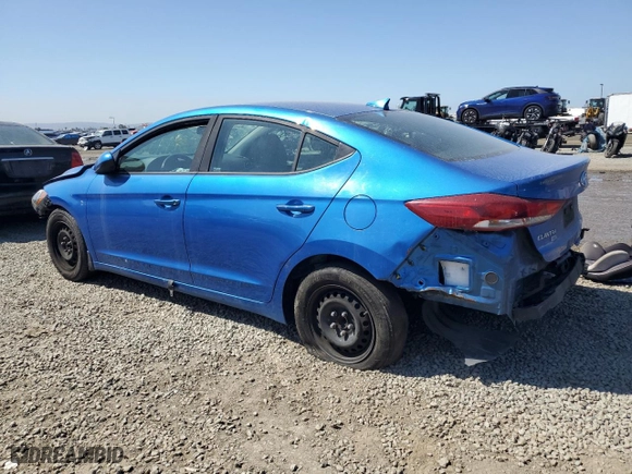 2017 Hyundai Elantra SE with VIN KMHD74LF1HU422072, listed as a Copart auction lot 50090895 with 164,987 mi miles and Salvage Title. Bid and sale history available at carsss.com. Image 2.