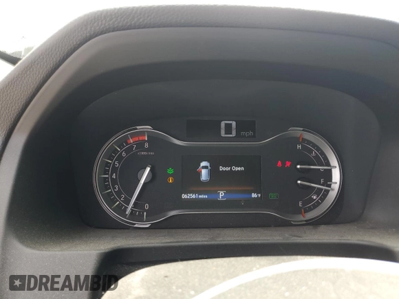 2018 Honda Pilot EX-L with VIN 5FNYF5H55JB020679, listed as a Copart auction lot 56469725 with 62,561 mi miles and Salvage title. Bid and sale history available at DreamBid. Image 9.