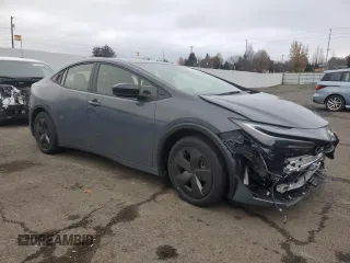 2024 Toyota Prius LE with VIN JTDACAAU4R3022601, listed as a Copart auction lot 82591044 with 9,798 mi miles and Salvage Title. Bid and sale history available at carsss.com. Image 4.