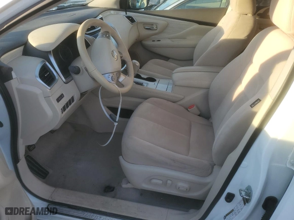 2015 Nissan Murano SV with VIN 5N1AZ2MH6FN259458, listed as a Copart auction lot 42561365 with 87,611 mi miles and Salvage Title. Bid and sale history available at carsss.com. Image 7.