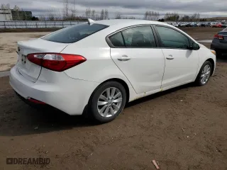 2014 Kia Forte LX with VIN KNAFX4A6XE5143982, listed as a Copart auction lot 52069774 with 247,244 mi miles and Salvage Title. Bid and sale history available at carsss.com. Image 3.