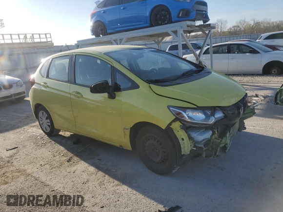 2016 Honda Fit LX with VIN JHMGK5H56GX020324, listed as a Copart auction lot 51052735 with 142,424 mi miles and Salvage Title. Bid and sale history available at carsss.com. Image 4.