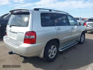 2007 Toyota Highlander with VIN JTEGD21A270169156, listed as a IAAI auction lot 41596624 with 128,452 mi miles. Bid and sale history available at carsss.com. Image 4.