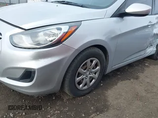 2013 Hyundai Accent GLS with VIN KMHCT4AE6DU481193, listed as a IAAI auction lot 41652387 with 148,420 mi miles. Bid and sale history available at carsss.com. Image 14.