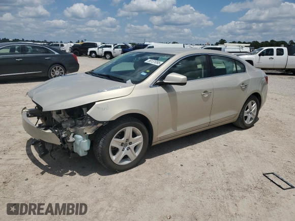 2011 Buick LaCrosse CX with VIN 1G4GA5EC4BF326312, listed as a Copart auction lot 56131095 with 52,316 mi miles and Salvage title. Bid and sale history available at DreamBid. Image 1.