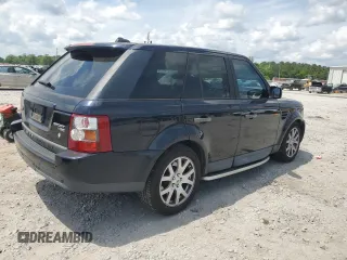 2008 Land Rover Range Rover Sport HSE with VIN SALSF254X8A135130, listed as a Copart auction lot 54496565 with 182,825 mi miles and Salvage Title. Bid and sale history available at DreamBid. Image 3.