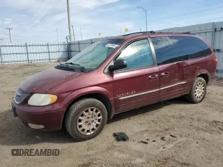 2001 Chrysler Town & Country LXi with VIN 2C4GP54L21R324666, listed as a Copart auction lot 50709465 with 245,830 mi miles and Salvage Title. Bid and sale history available at DreamBid. Image 1.