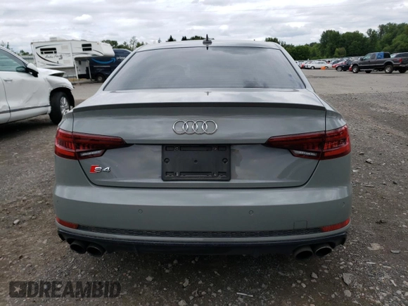 2019 Audi S4 Premium Plus with VIN WAUB4AF43KA006673, listed as a Copart auction lot 56815293 with 50,900 mi miles. Bid and sale history available at carsss.com. Image 6.