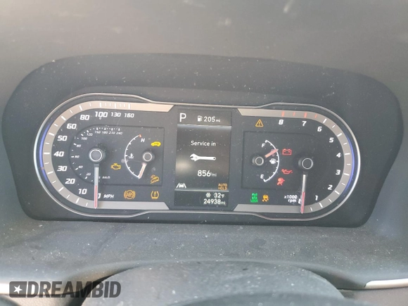 2022 Hyundai Santa Cruz SEL z VIN 5NTJBDAE5NH014097, wystawiony jako Copart lot #46309765 z przebiegiem 24 938 mil mil oraz Szkoda całkowita • Salvage title. Historia ofert i sprzedaży dostępna na DreamBid. Obrazek 9.