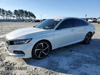 2019 Honda Accord Sport with VIN 1HGCV1F34KA149323, listed as a Copart auction lot 47547635 with 106,677 mi miles and Non Repairable. Bid and sale history available at DreamBid. Image 1.