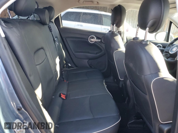 2017 FIAT 500X Lounge with VIN ZFBCFYDB0HP601372, listed as a Copart auction lot 56593345 with 44,962 mi miles and Salvage title. Bid and sale history available at DreamBid. Image 10.